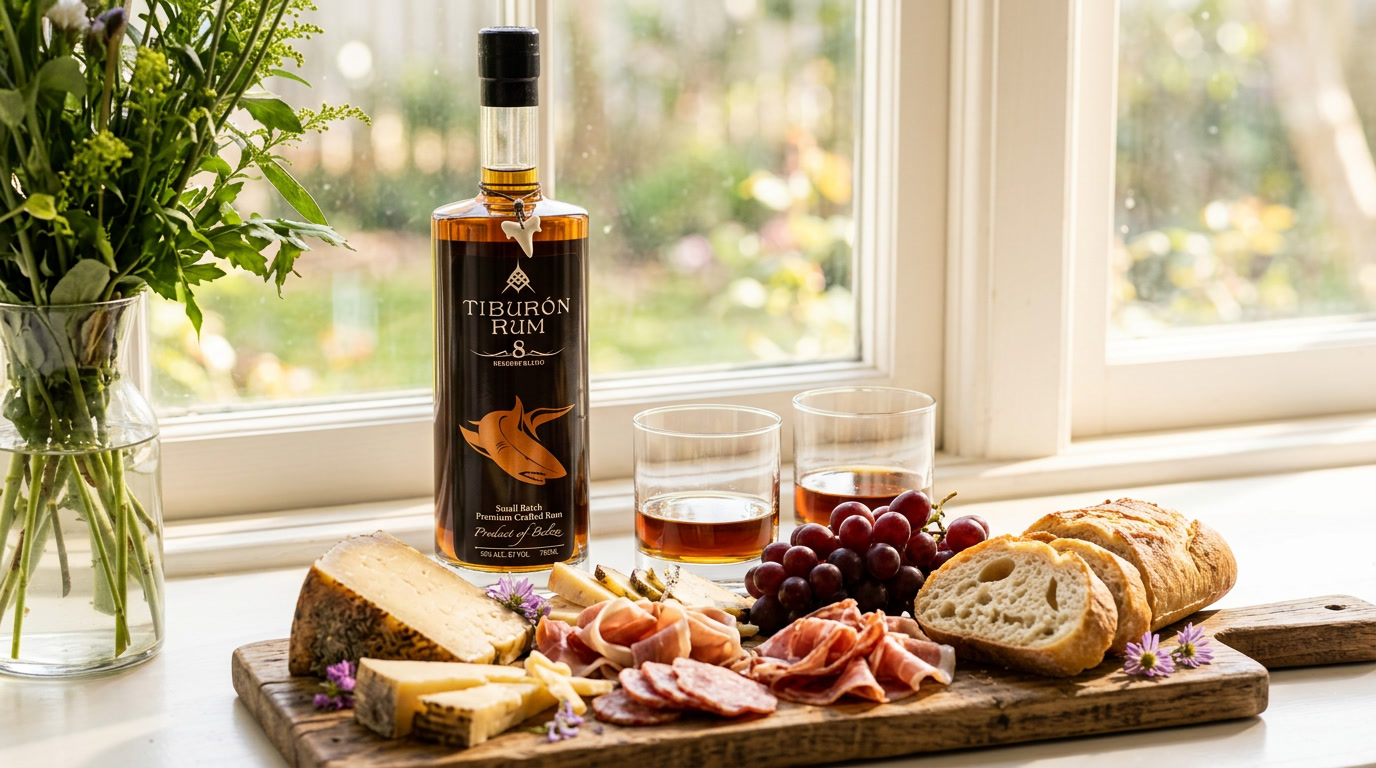 Bring Tiburon Rum to the Cheese Board